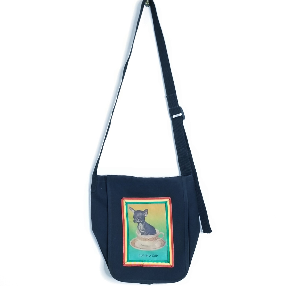 Puppy Dog Messenger Bag